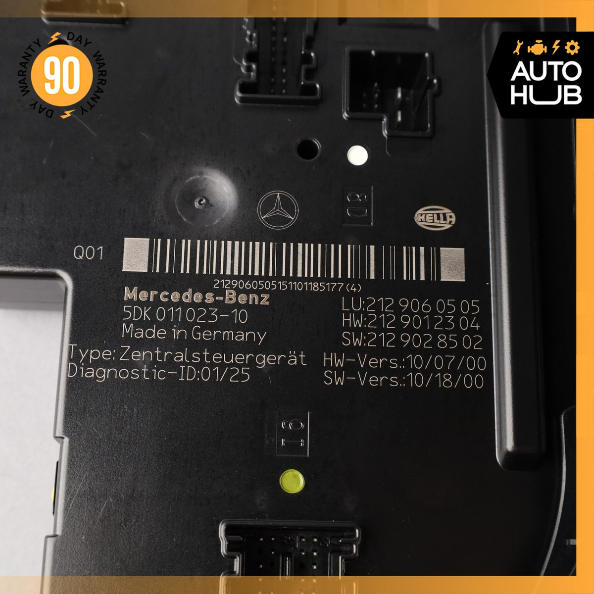 10-18 Mercedes W212 E350 CLS63 AMG Rear SAM Module Relay Fuse Box 2129060505 OEM - photo 10