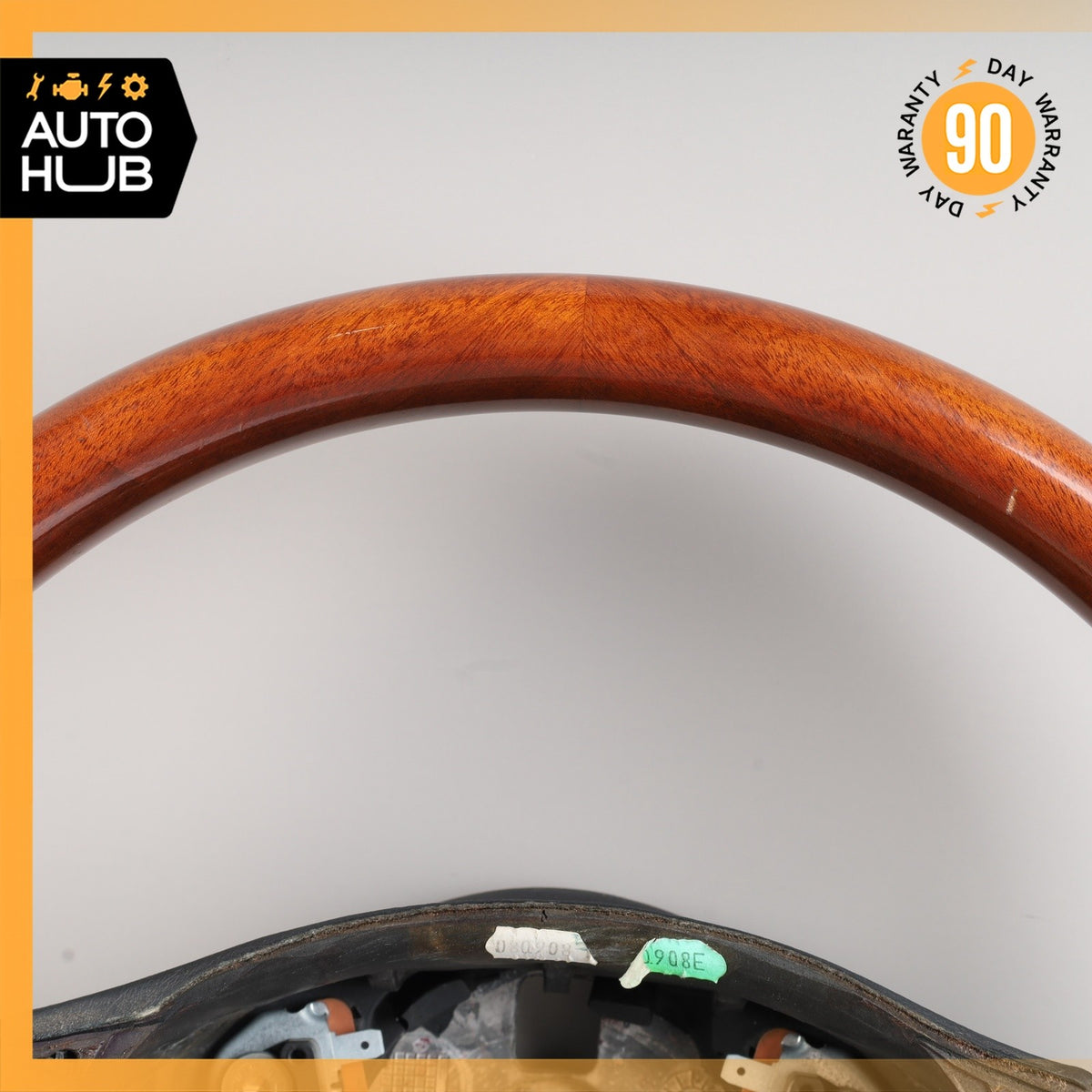 03-13 Maserati Quattroporte M139 Steering Wheel Mahogany Wood Black OEM 84k - photo 9