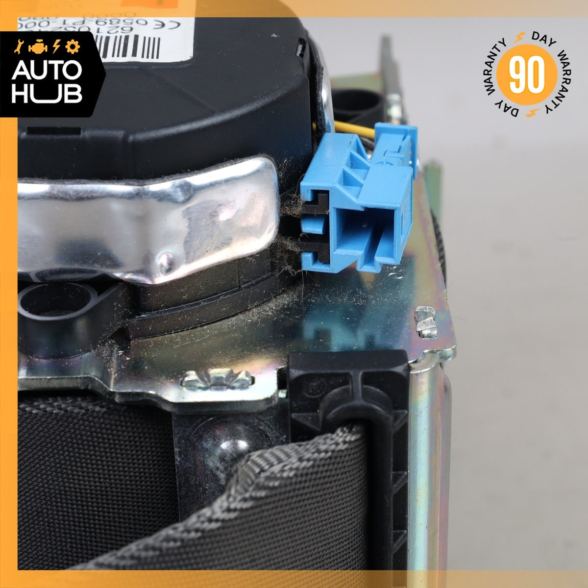 14-17 Mercedes W222 S65 AMG S600 S450 Seat Belt Rear Left Driver Side Black OEM - photo 17