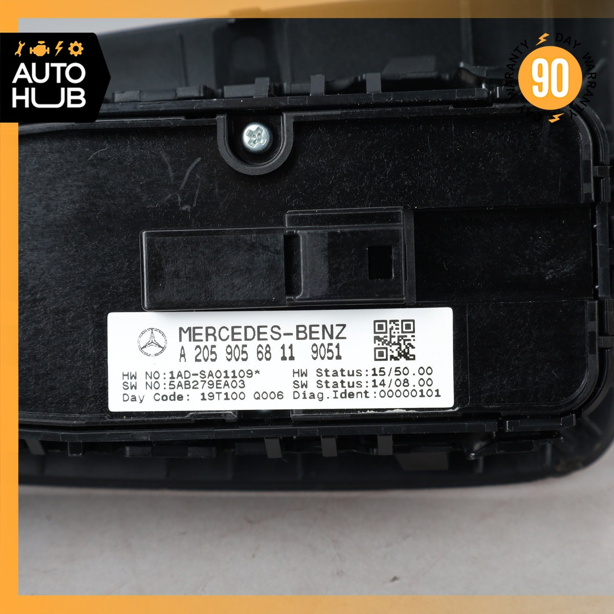 15-18 Mercedes W205 C300 C63 AMG Left Driver Master Window Switch Control OEM - photo 8