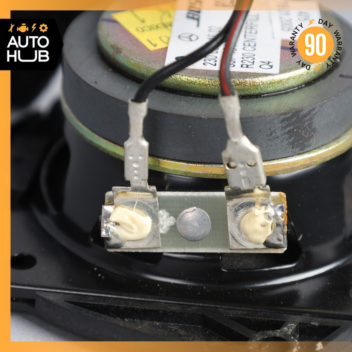 03-08 Mercedes R230 SL500 SL55 AMG Dashboard Dash Center Audio Speaker Bose OEM - photo 7