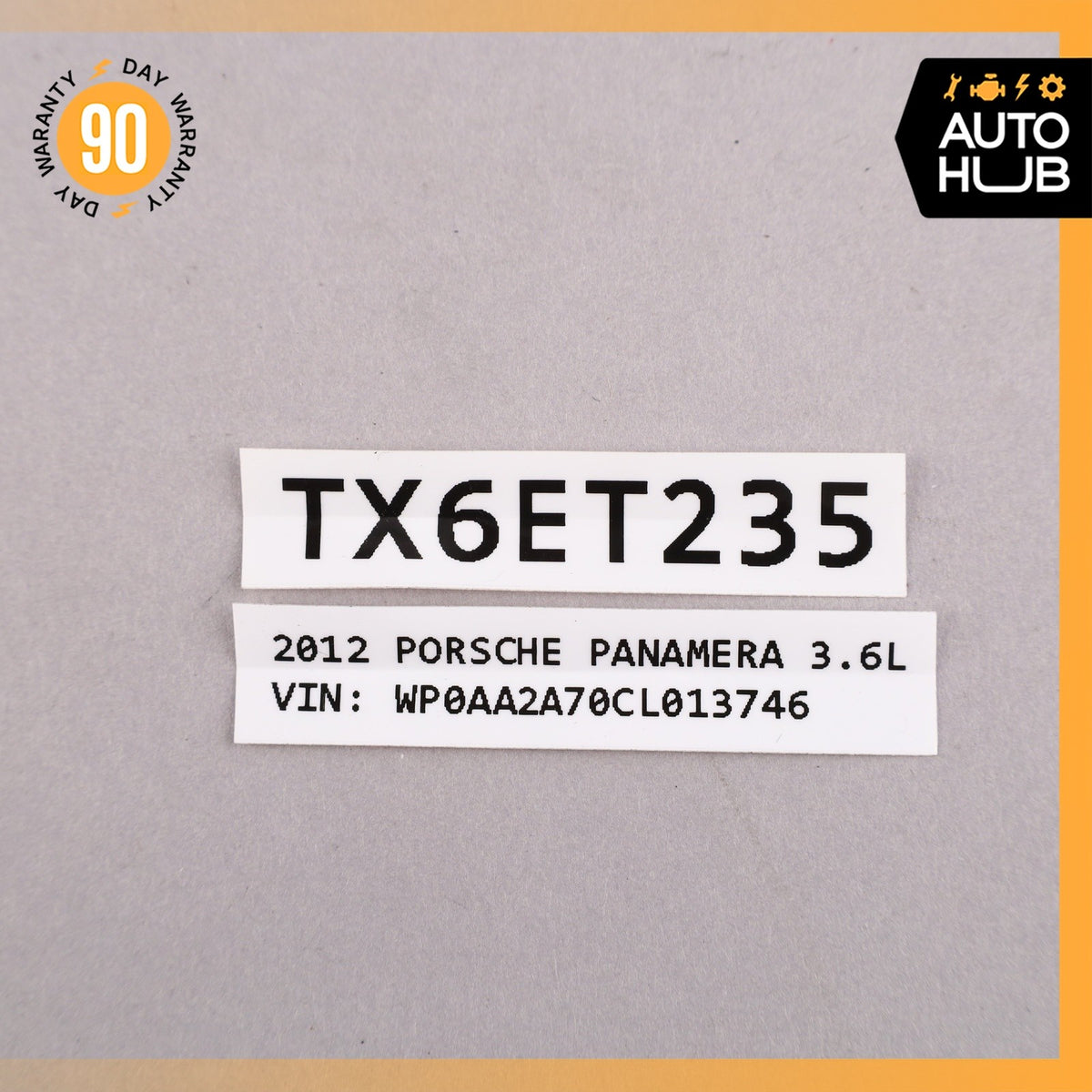 Porsche Panamera 970 Front Right Oxygen O2 Sensor Lambda 97060612401 OEM - photo 11