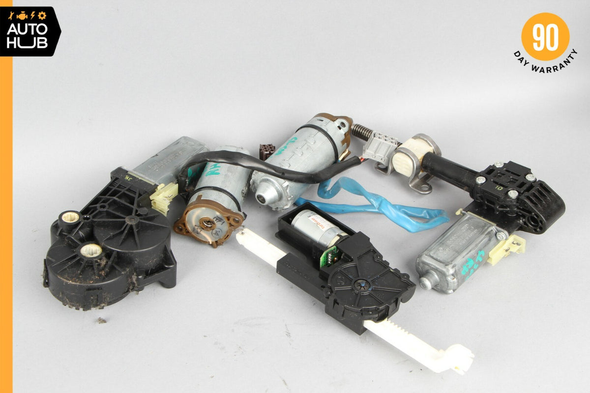 03-12 Mercedes R230 SL500 SL550 SL600 Front Right Seat Adjust Motor Set OEM - photo 6
