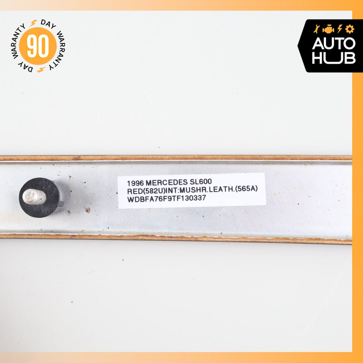 96-02 Mercedes R129 SL600 SL320 Right Passenger Side Door Panel Trim Wood OEM - photo 11