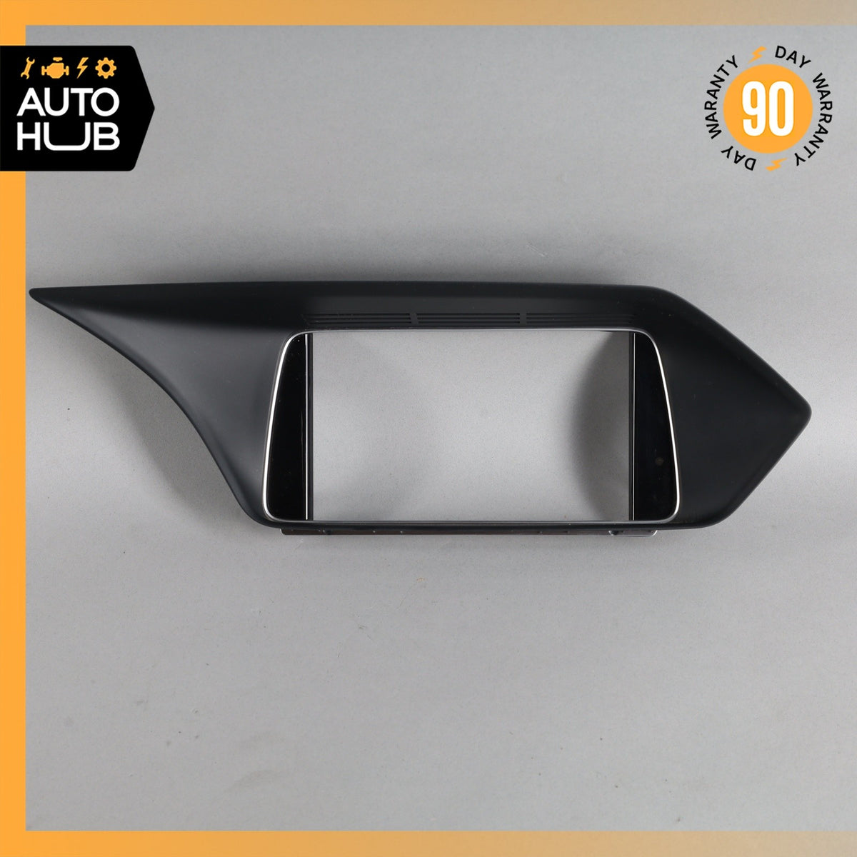 14-15 Mercedes W212 E250 E550 Dashboard Display Screen Trim Bezel Cover OEM - photo 1