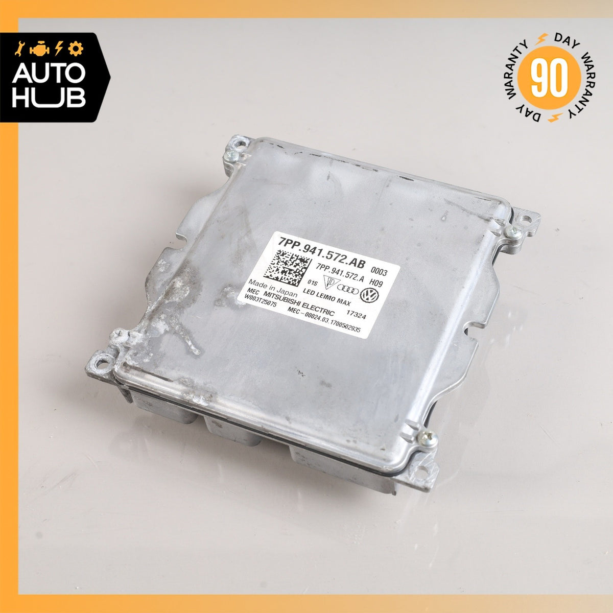 17-18 Porsche Macan 95B Headlight Ballast LED Control Module 7PP941572AB OEM 44k - photo 2