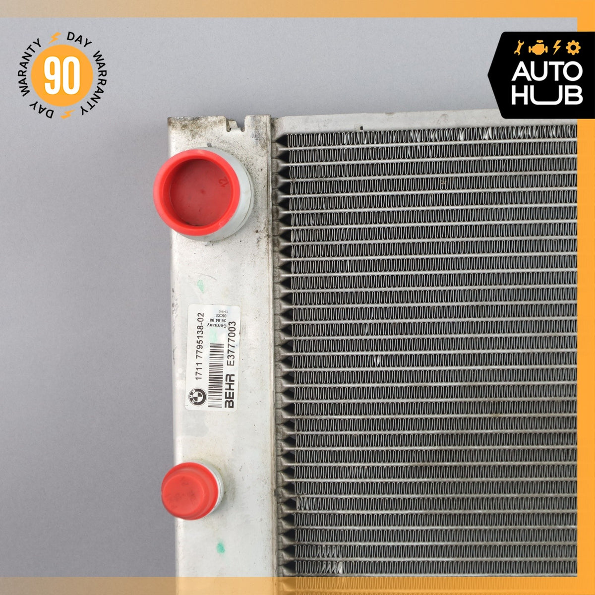 BMW E60 535i 535xi 3.0L I6 N54 Engine Motor Coolant Radiator OEM - photo 3