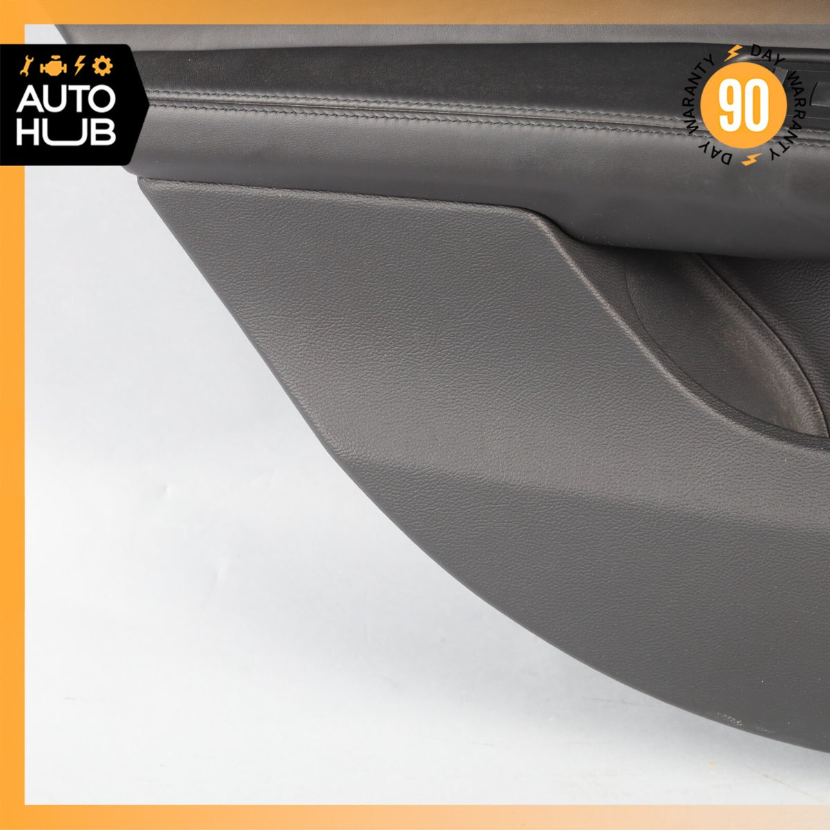 14-17 Maserati Quattroporte GTS M156 Rear Left Interior Door Panel Black OEM - photo 5