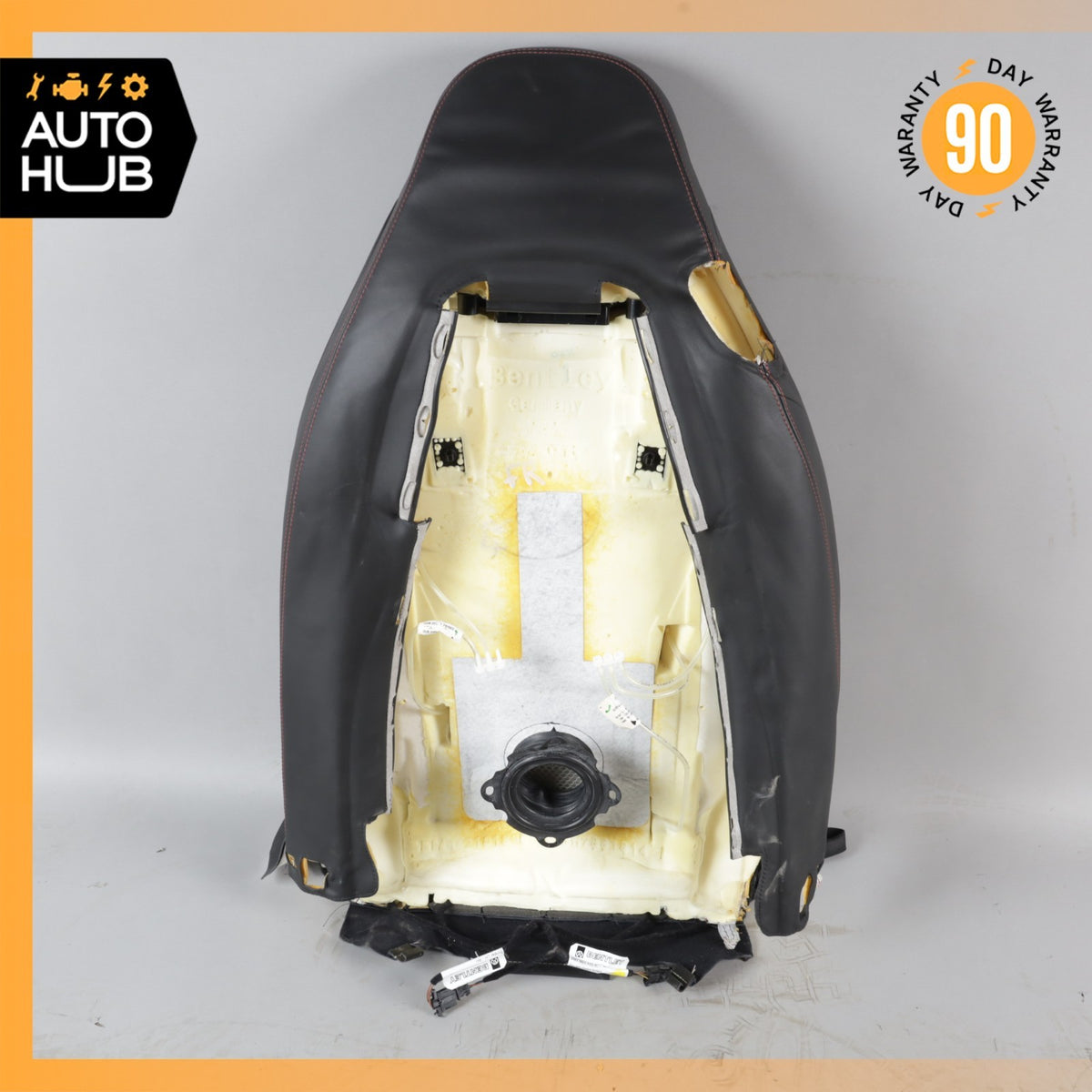12-15 Bentley Continental GTC Front Right Side Seat Upper Back Cushion OEM 32k - photo 15