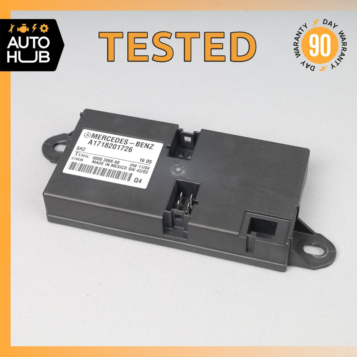 05-11 Mercedes R171 SLK55 SLK350 Heating Heated Seat Seats Control Module OEM - photo 1