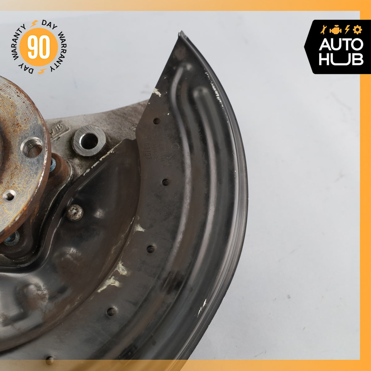 07-12 Bentley Continental GTC Rear Left Side Spindle Knuckle Hub OEM 43k - photo 5