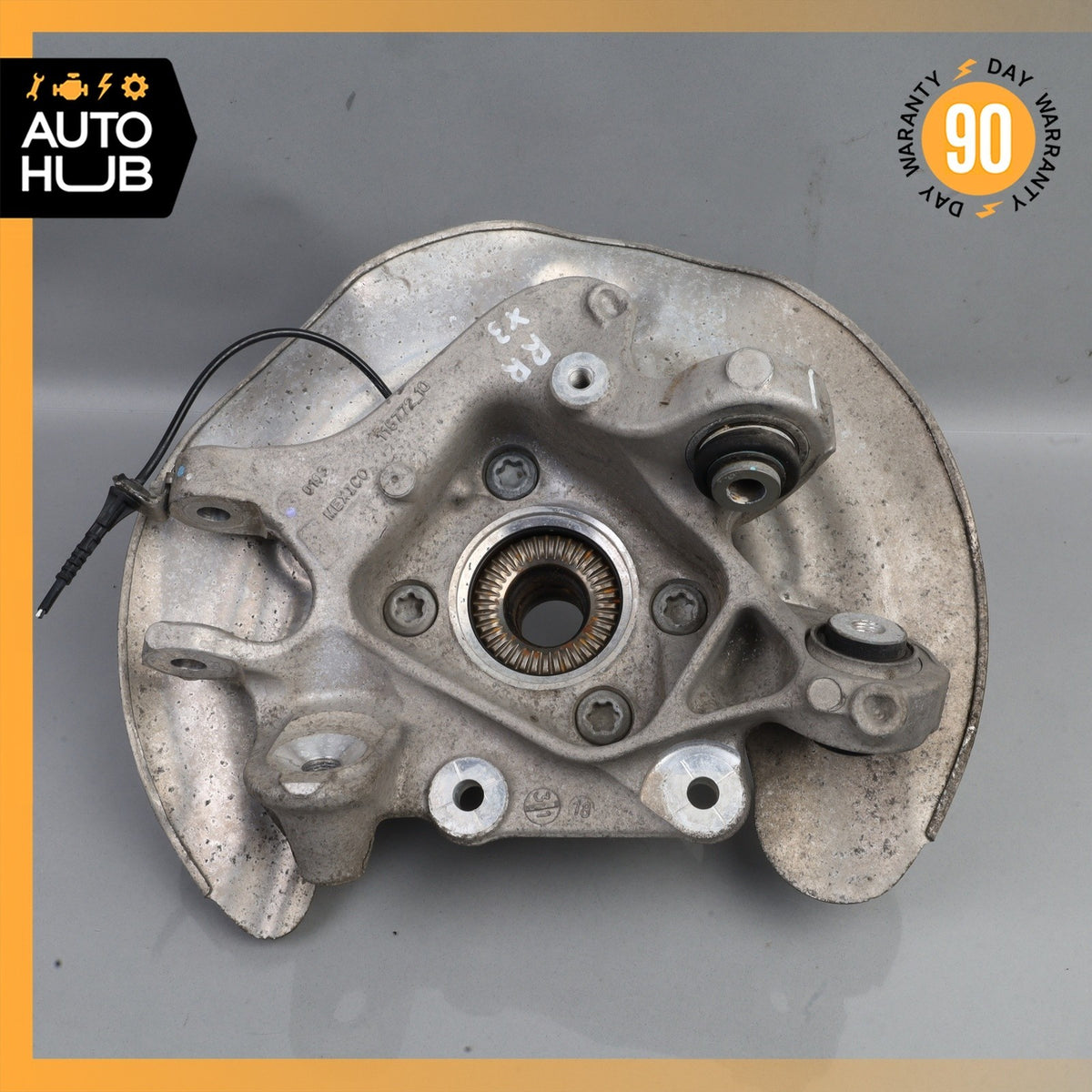 18-24 BMW G01 X3 Rear Right Passenger Spindle Knuckle Hub w/ Shield OEM - photo 13