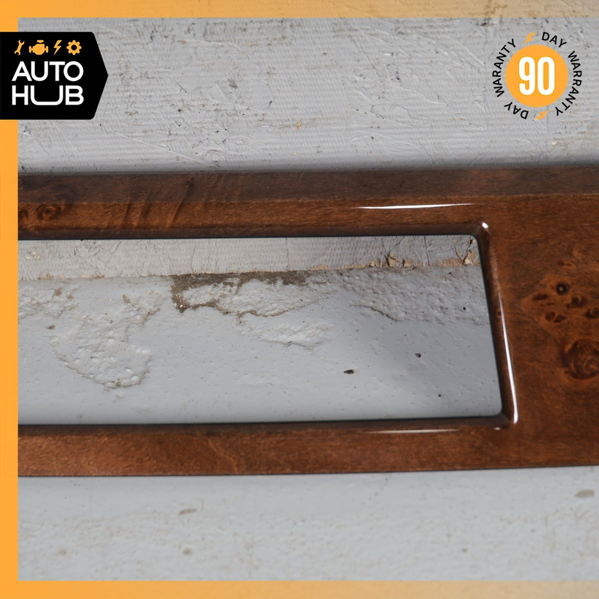 08-10 BMW E60 528i 535i Dashboard Center Cover Panel Trim Molding OEM 78k - photo 5