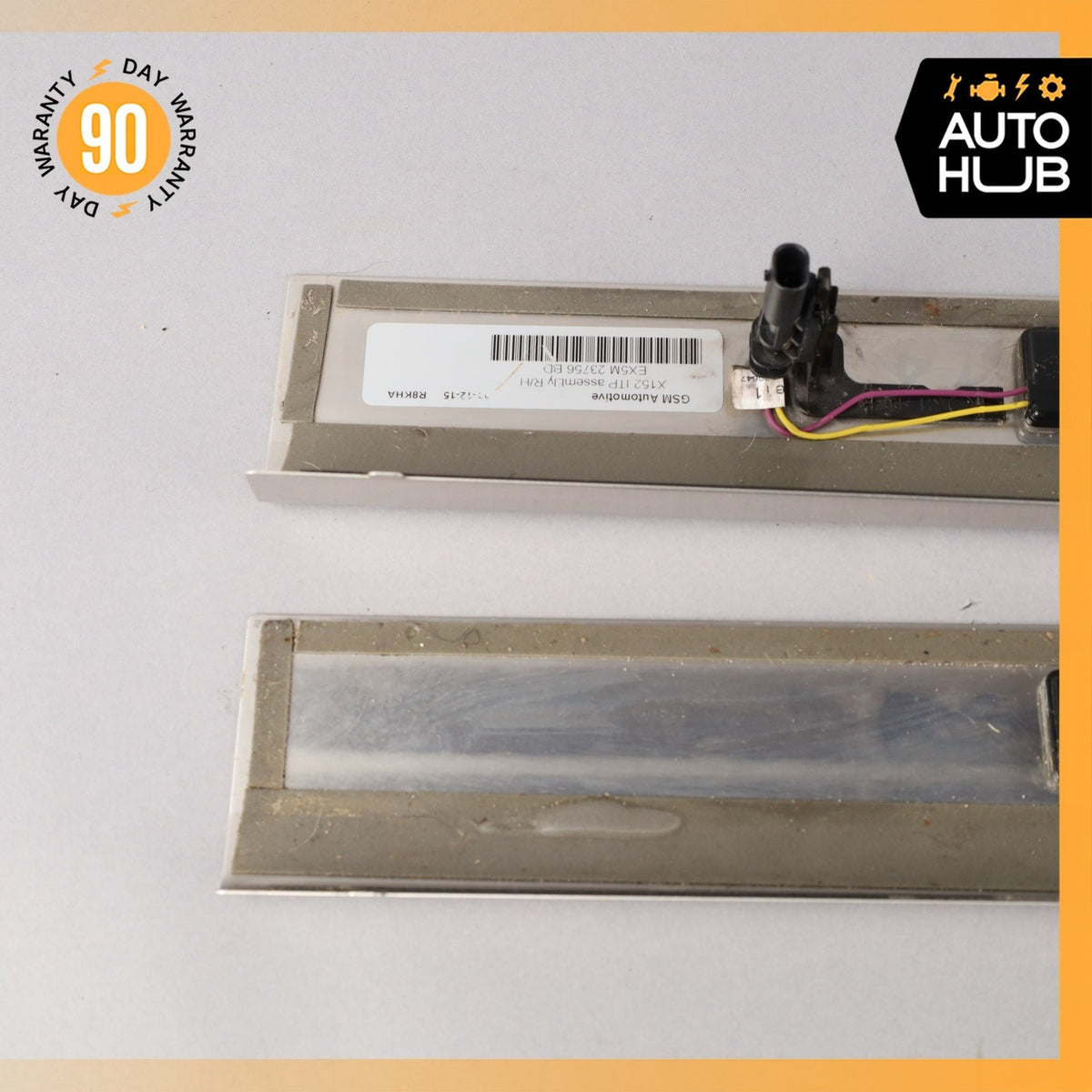 14-24 Jaguar X152 F-Type R Left & Right Illuminated Door Step Sill Panel Set OEM - photo 9