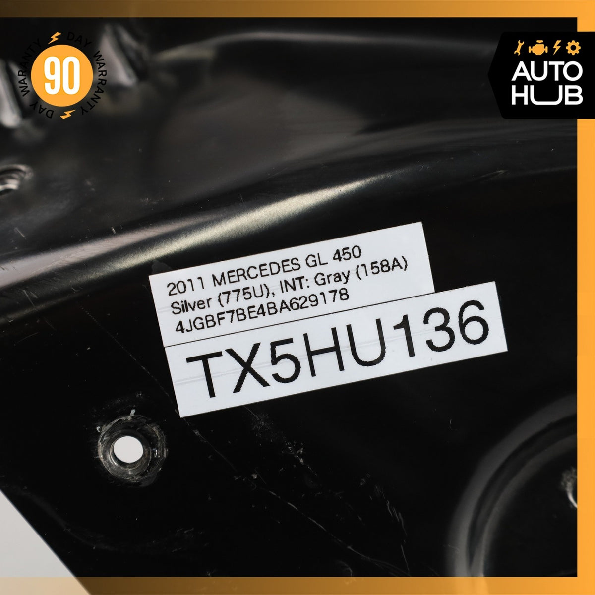 06-12 Mercedes X164 GL450 ML350 Front Left Driver Headlight Support Bracket OEM - photo 15