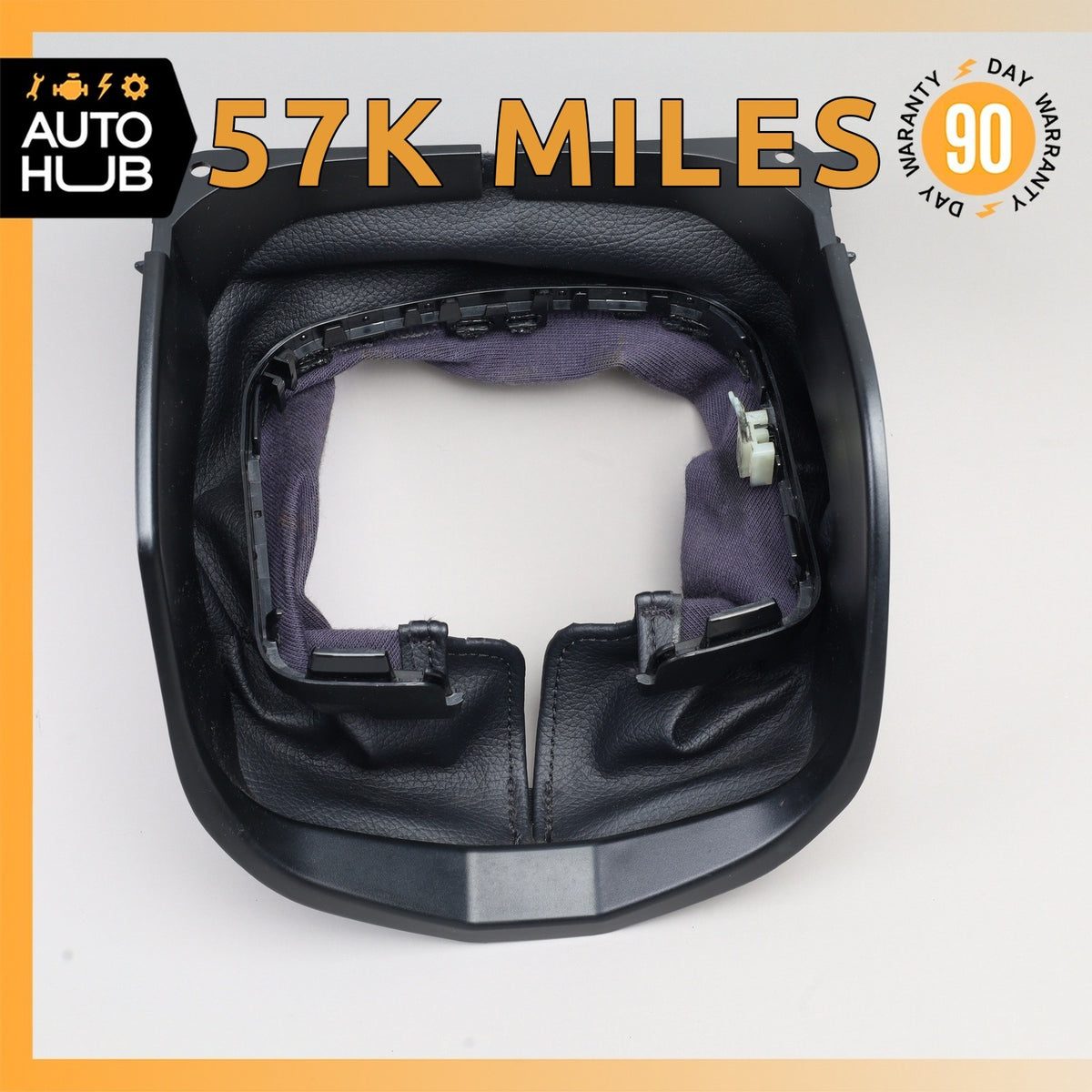 08-11 Mercedes W204 C300 C350 C250 Steering Column Cover Boot Trim Black OEM - photo 1