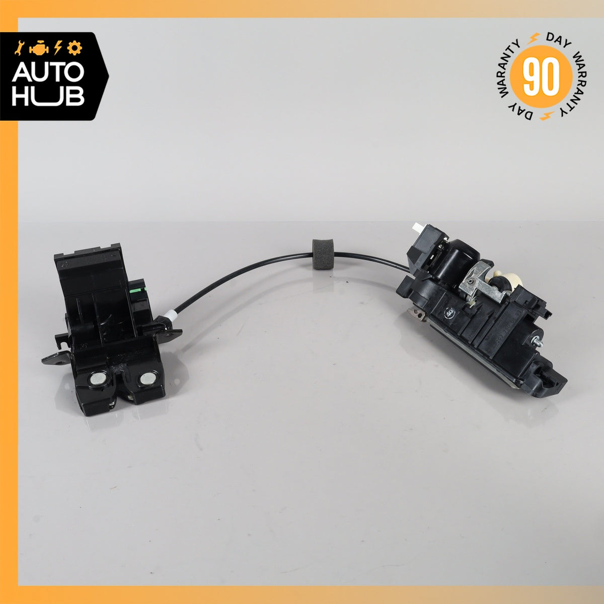 01-11 Mercedes W211 E350 CLK350 E500 Trunk Lock Latch Mechanism w/ Handle OEM - photo 9