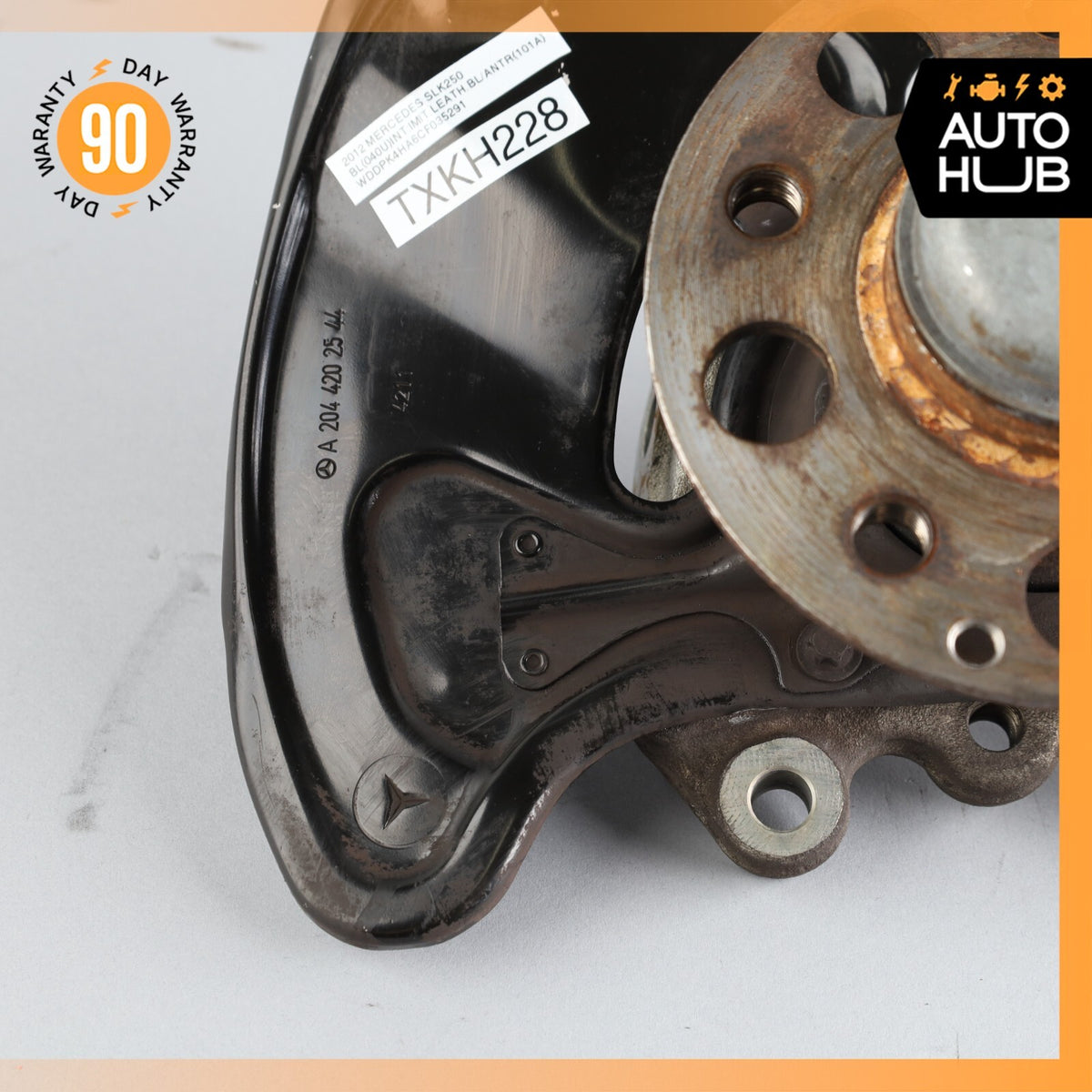 08-20 Mercedes R172 SLK250 C300 E350 Front Left Driver Spindle Knuckle Hub OEM - photo 3