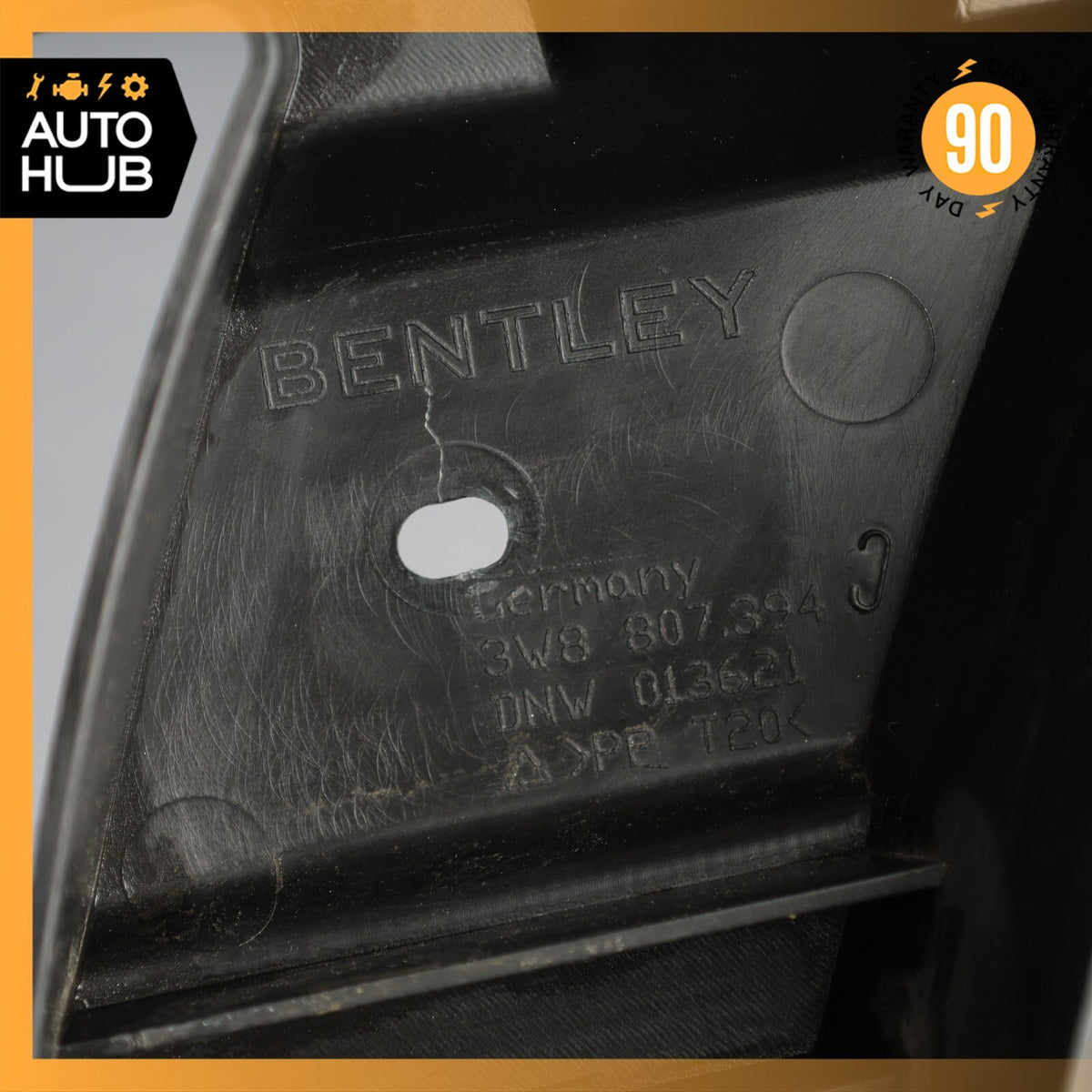 03-11 Bentley Continental GT GTC Rear Right Bumper Holder Support Bracket OEM - photo 13