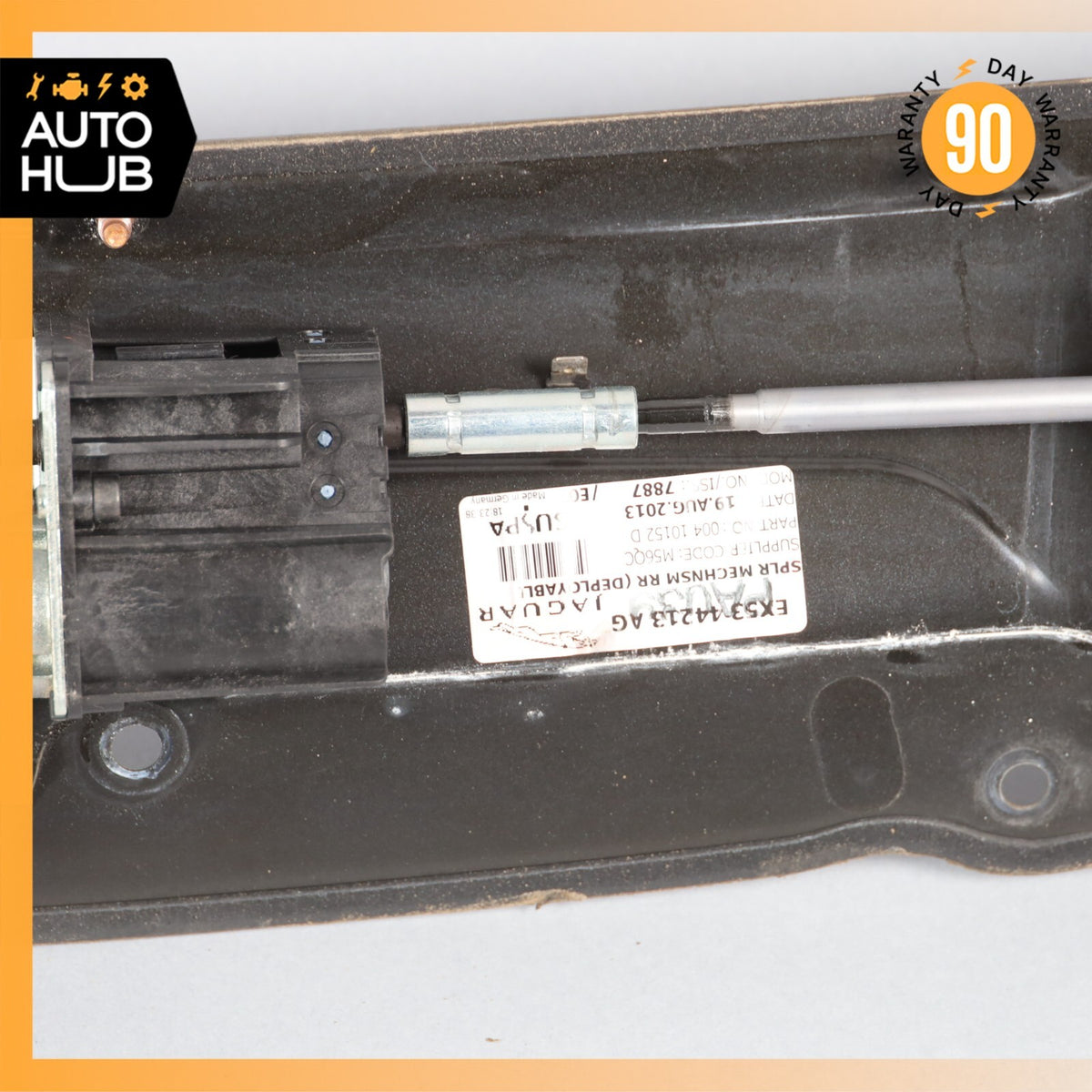 14-24 Jaguar X152 F-Type Convertible Trunk Lid Active Spoiler Motor OEM 46k - photo 13