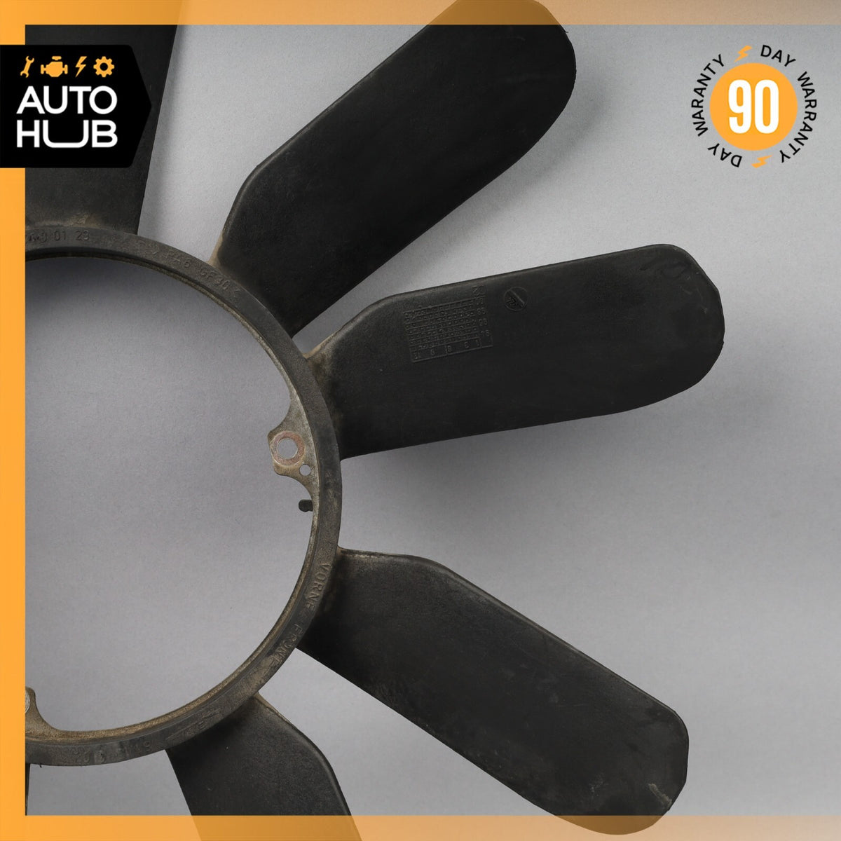 98-05 Mercedes W163 ML320 CLK320 C320 Engine Motor Fan Blade 1122000123 OEM - photo 3