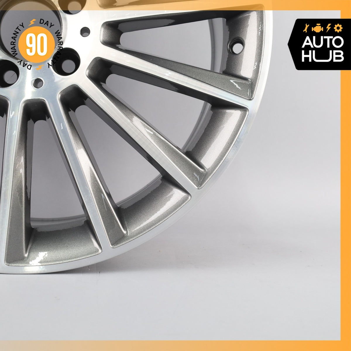 Mercedes W205 C300 C400 C43 AMG 8.5 x 19 19" Rear Wheel Rim 2054011400 OEM - photo 6