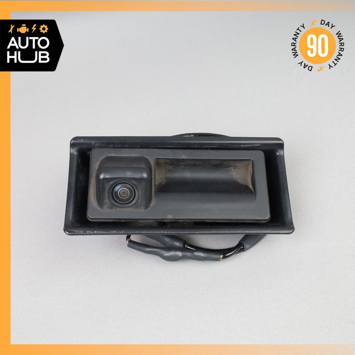 15-18 Porsche Cayenne 958 Trunk Tailgate Release Open Handle w/ Camera OEM 97k - photo 2
