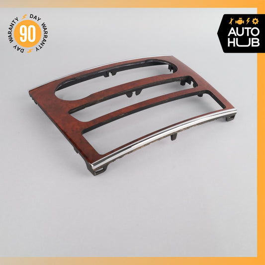 06-12 Mercedes X164 GL350 ML550 ML500 Center Console Control Trim Bezel Wood OEM - photo 1