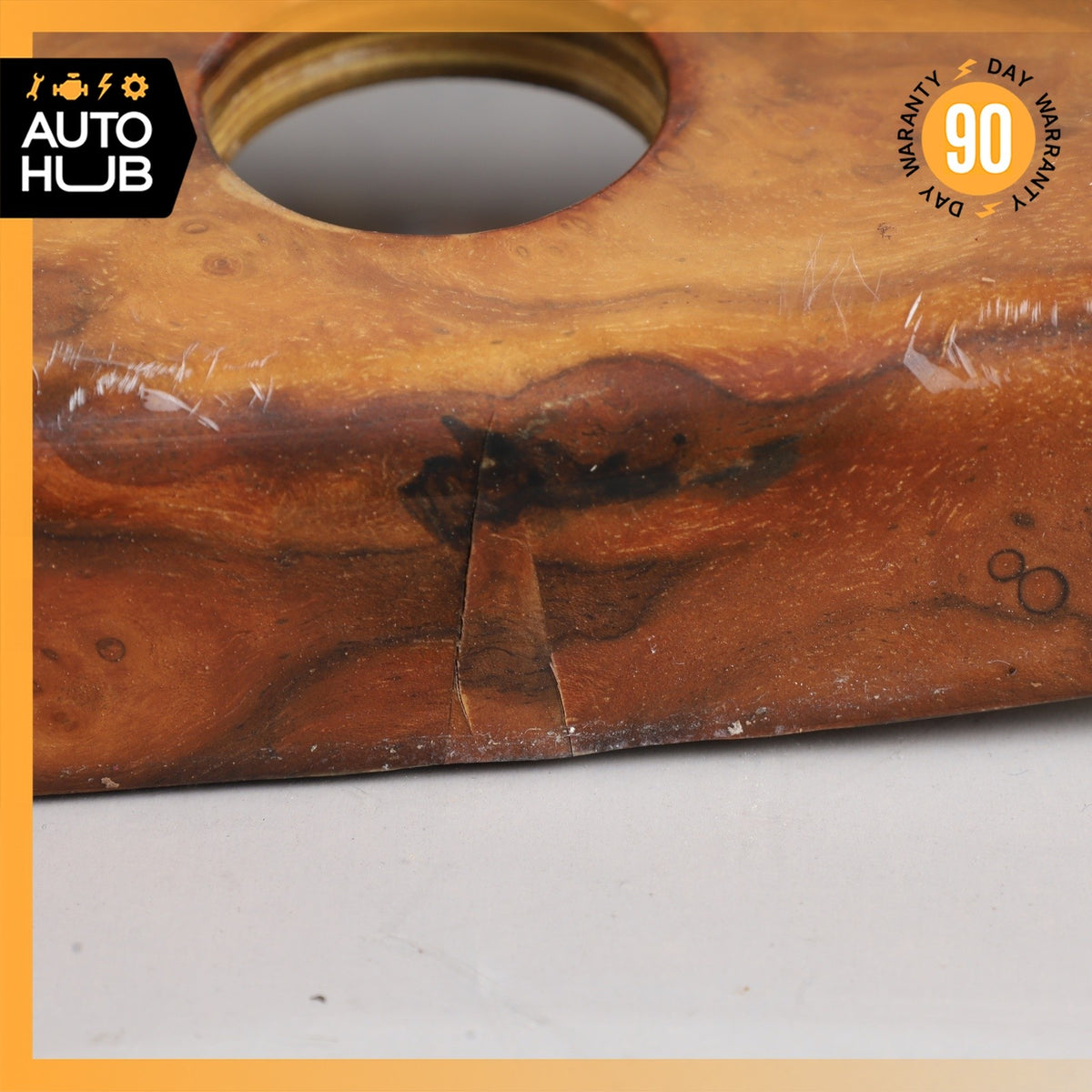 99-04 Bentley Arnage Center Console Ashtray Trim Panel Wood OEM 50k - photo 10