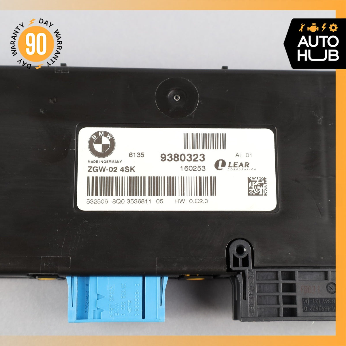 12-19 BMW F10 528i 650i Central Gateway Module ZGW 61359291449 OEM - photo 9