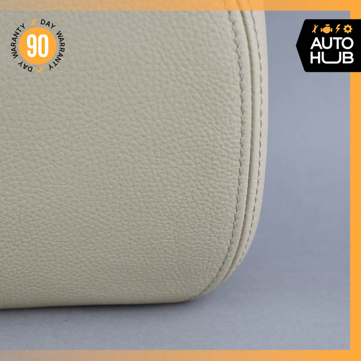04-10 BMW E64 650i 645Ci Convertible Front Right Side Seat Headrest Beige OEM - photo 9