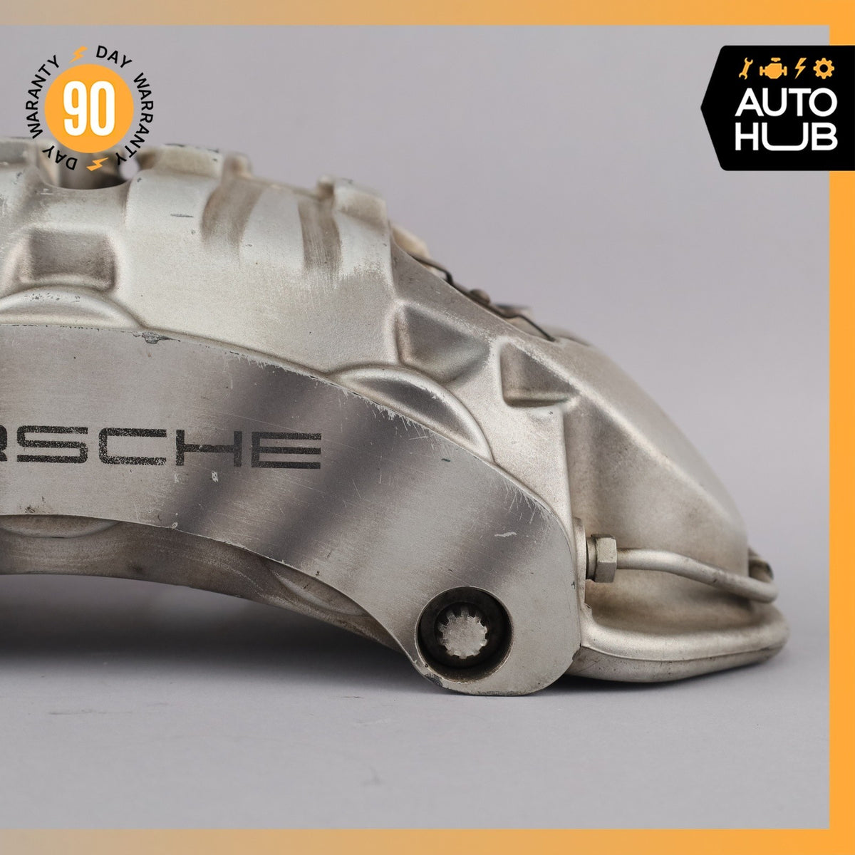 10-23 Porsche Panamera Cayenne Macan Front Brake Calipers Set 7PP615123 OEM - photo 15