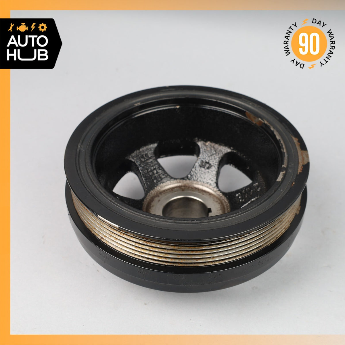 Mercedes W204 C300 C350 M272 Engine Motor Crankshaft Pulley Vibration Damper OEM - photo 9