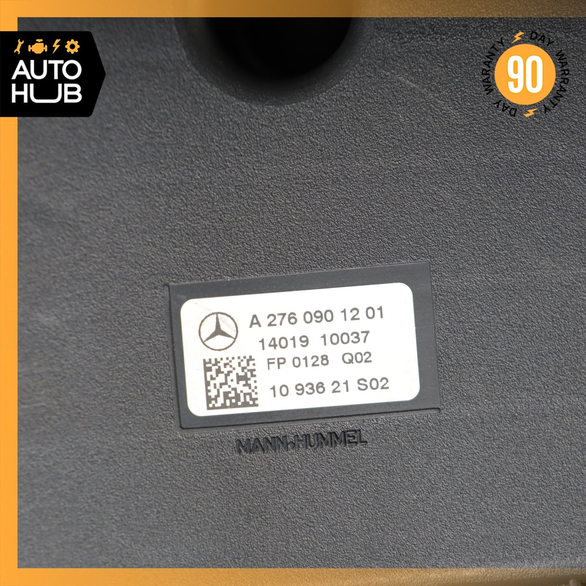 12-16 Mercedes W205 C300 E350 M276 Air Intake Cleaner Filter Housing Box OEM - photo 15