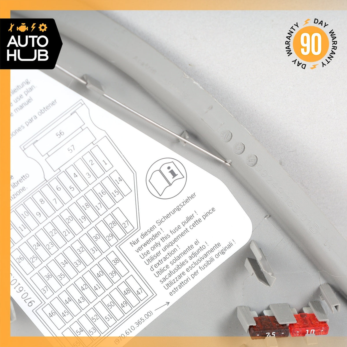 Porsche Panamera 970 Left Side Dashboard Trim Cover Panel Gray OEM - photo 9