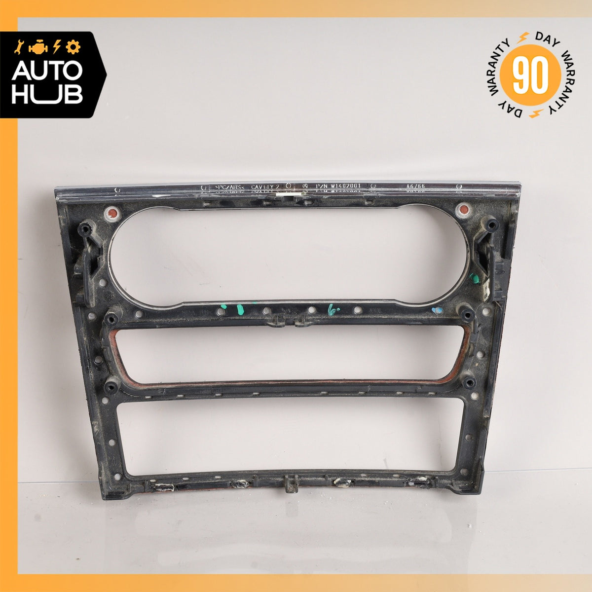 06-12 Mercedes W164 ML550 GL550 ML500 Center Console Control Trim Bezel Wood OEM - photo 6