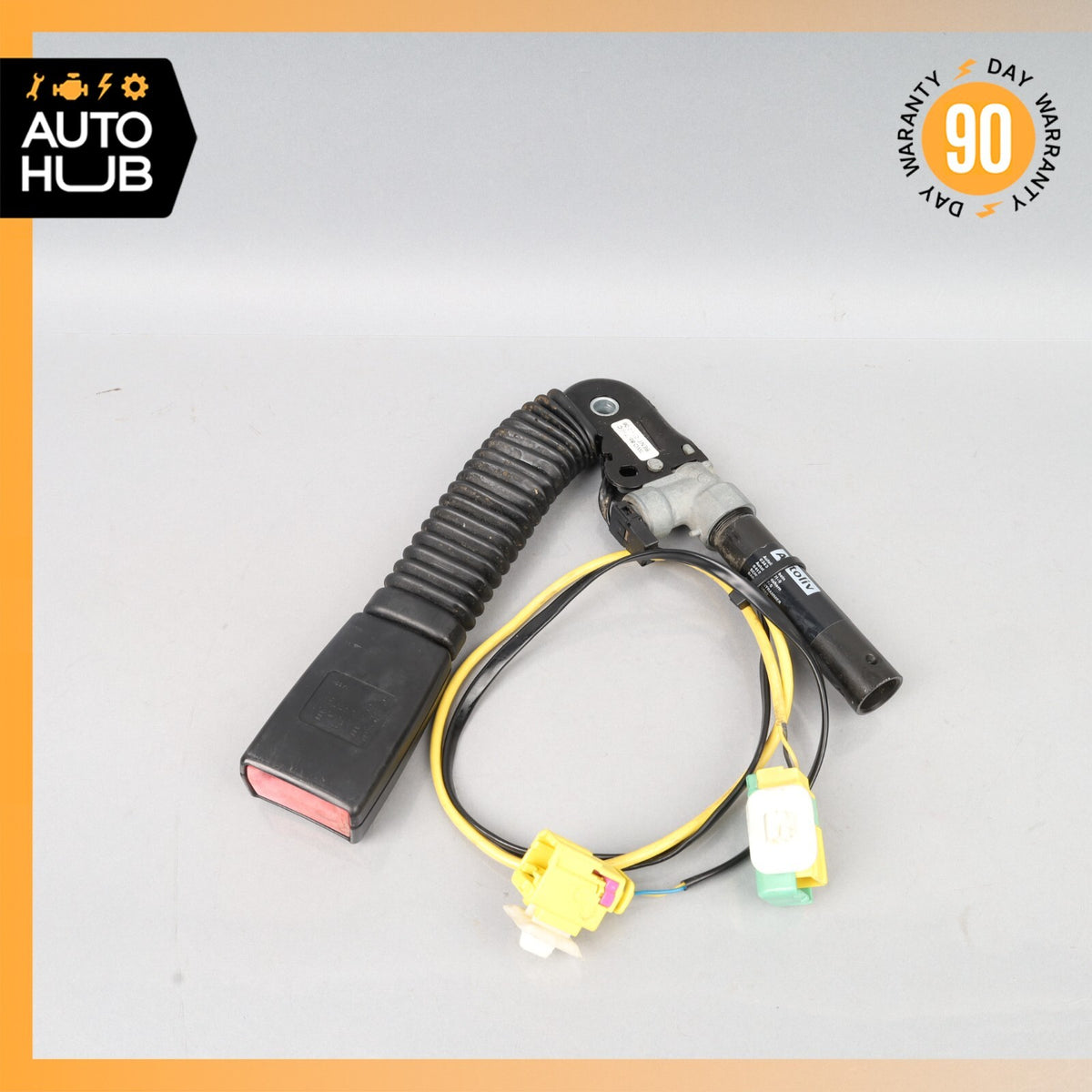 03-06 Bentley Continental GT Coupe Front Left Side Seat Belt Seatbelt Buckle OEM - photo 12