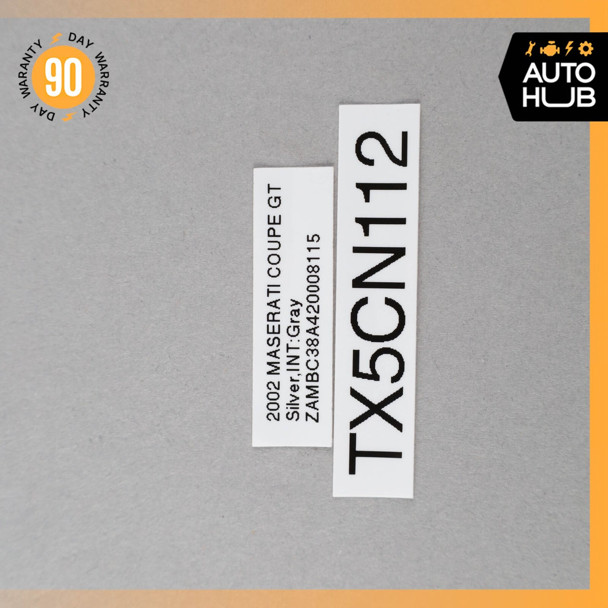 02-07 Maserati M138 4200 Coupe Front Left Side Sunvisor Sun Visor Gray OEM 50k - photo 10
