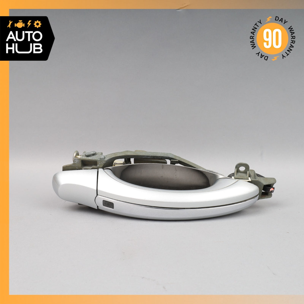 03-13 Bentley Continental GT GTC Right Side Door Handle Keyless Go Silver OEM - photo 1