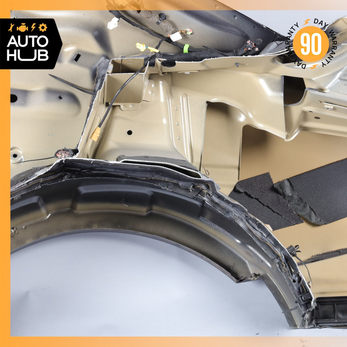 08-18 Maserati GranTurismo M145 Rear Right Side Quarter Panel Cut OEM 76k - photo 21