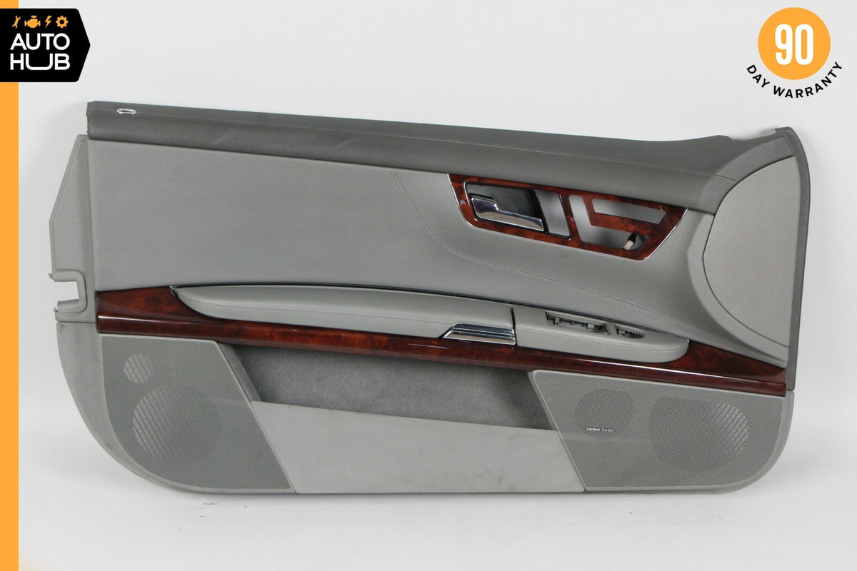 07-10 Mercedes W216 CL550 Interior Door Panel Front Left Driver Side Gray OEM - photo 1