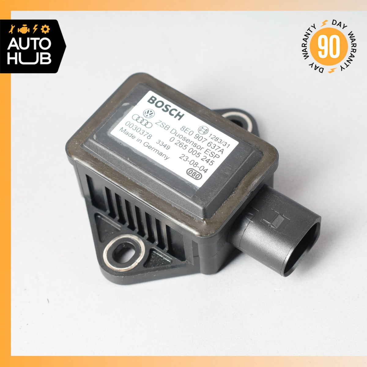03-12 Bentley Continental GT GTC Flying Spur Yaw Turn Rate Sensor OEM - photo 1