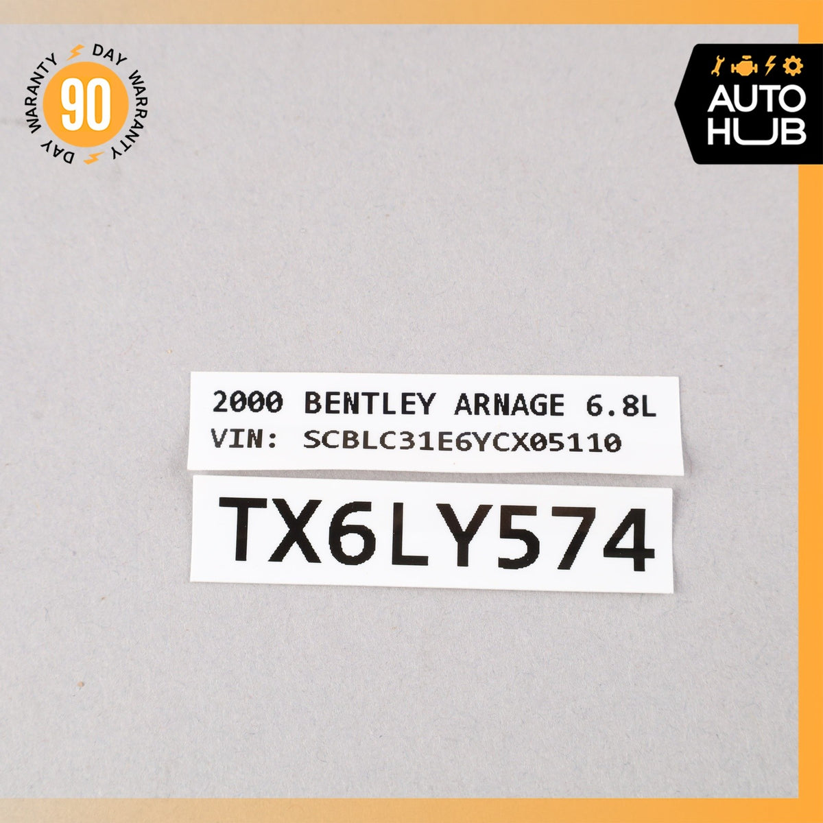 00-02 Bentley Arnage Rear Left Lower Bottom Seat Cushion OEM 30k - photo 17