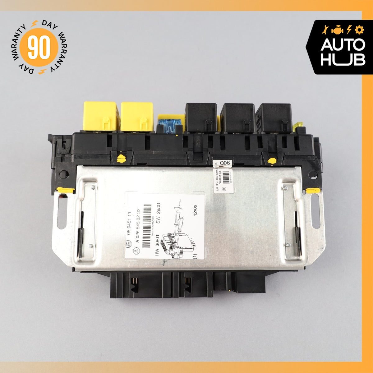 03-12 Mercedes R230 SL500 SL55 AMG Front Left SAM Fuse Box Control Module OEM - photo 13