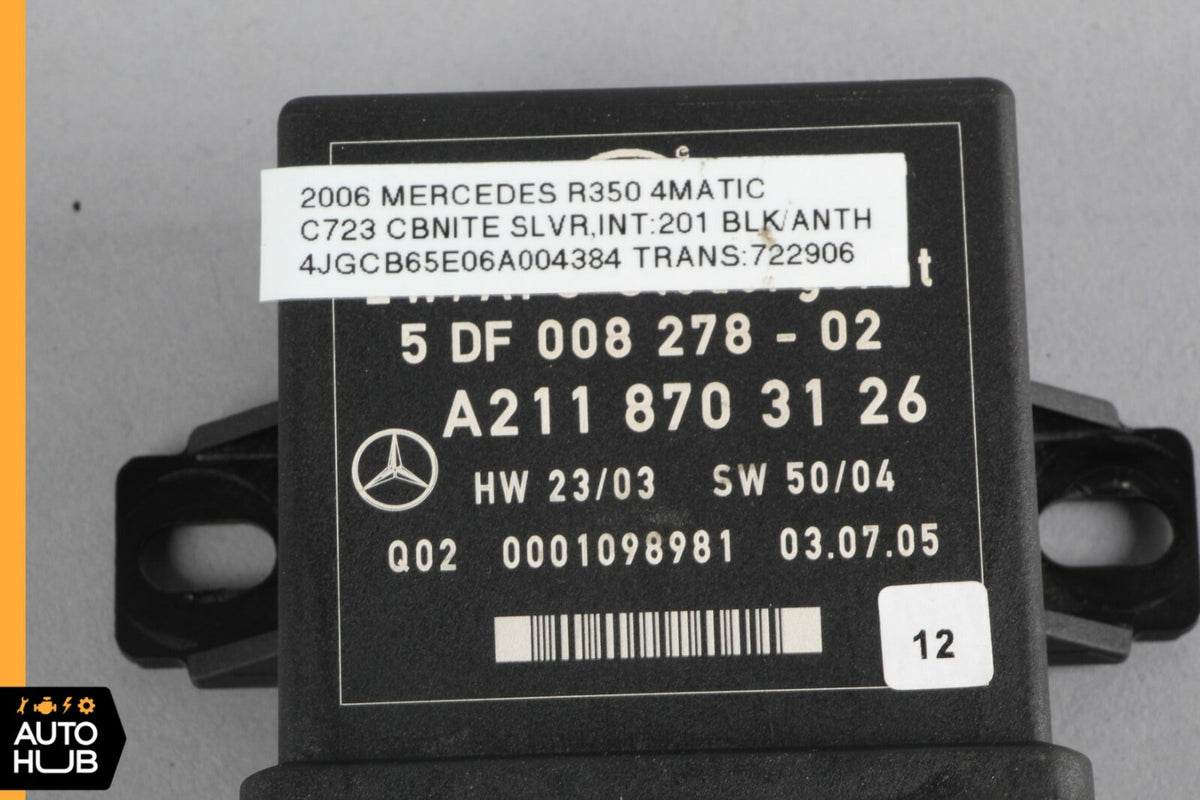06-10 Mercedes W251 R500 CLS500 Headlight Control Module 2118703126 OEM - photo 12