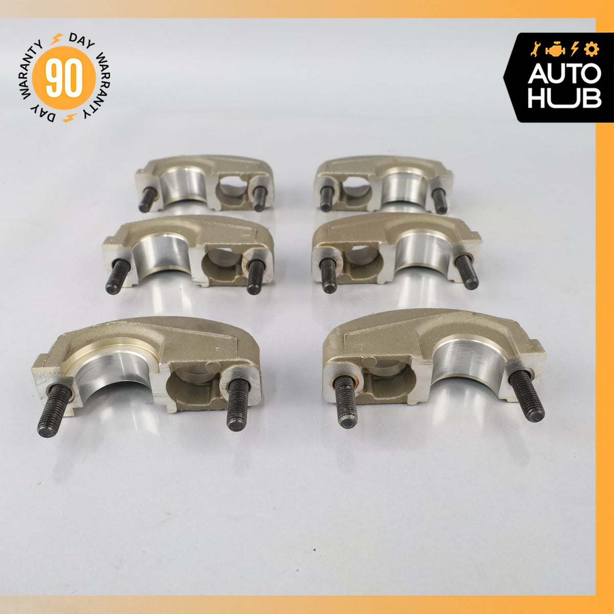 92-02 Mercedes W140 CL600 S600 M120 Cylinder Head Camshaft Holder Set of 6 OEM - photo 9