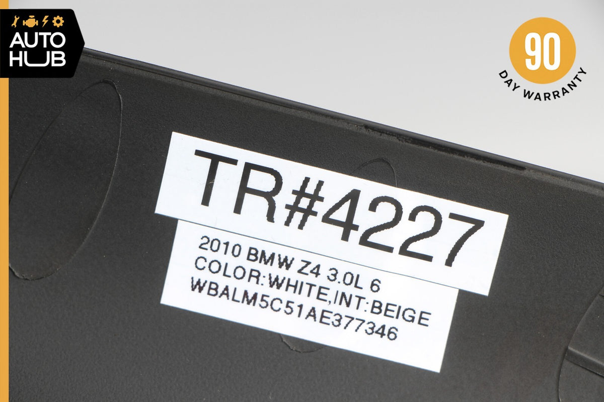 09-16 BMW Z4 E89 Front Left Driver Side Interior Trim Panel A Pillar Black OEM - photo 12