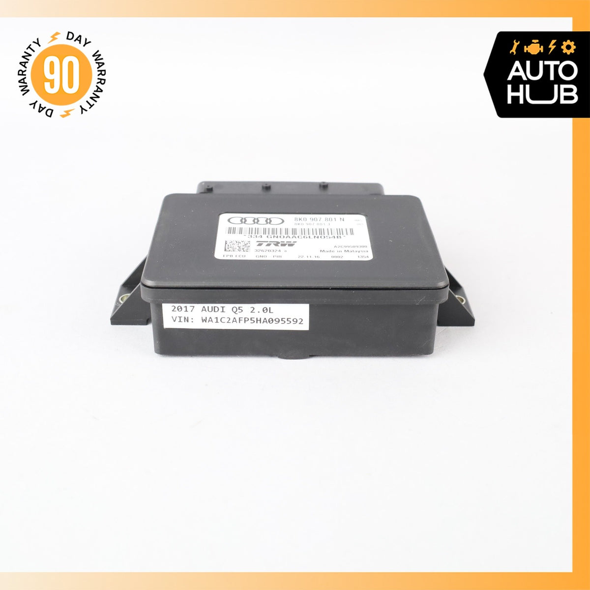 Audi 8R Q5 SQ5 Electronic Parking Brake Control Module 8K0907801M OEM - photo 6