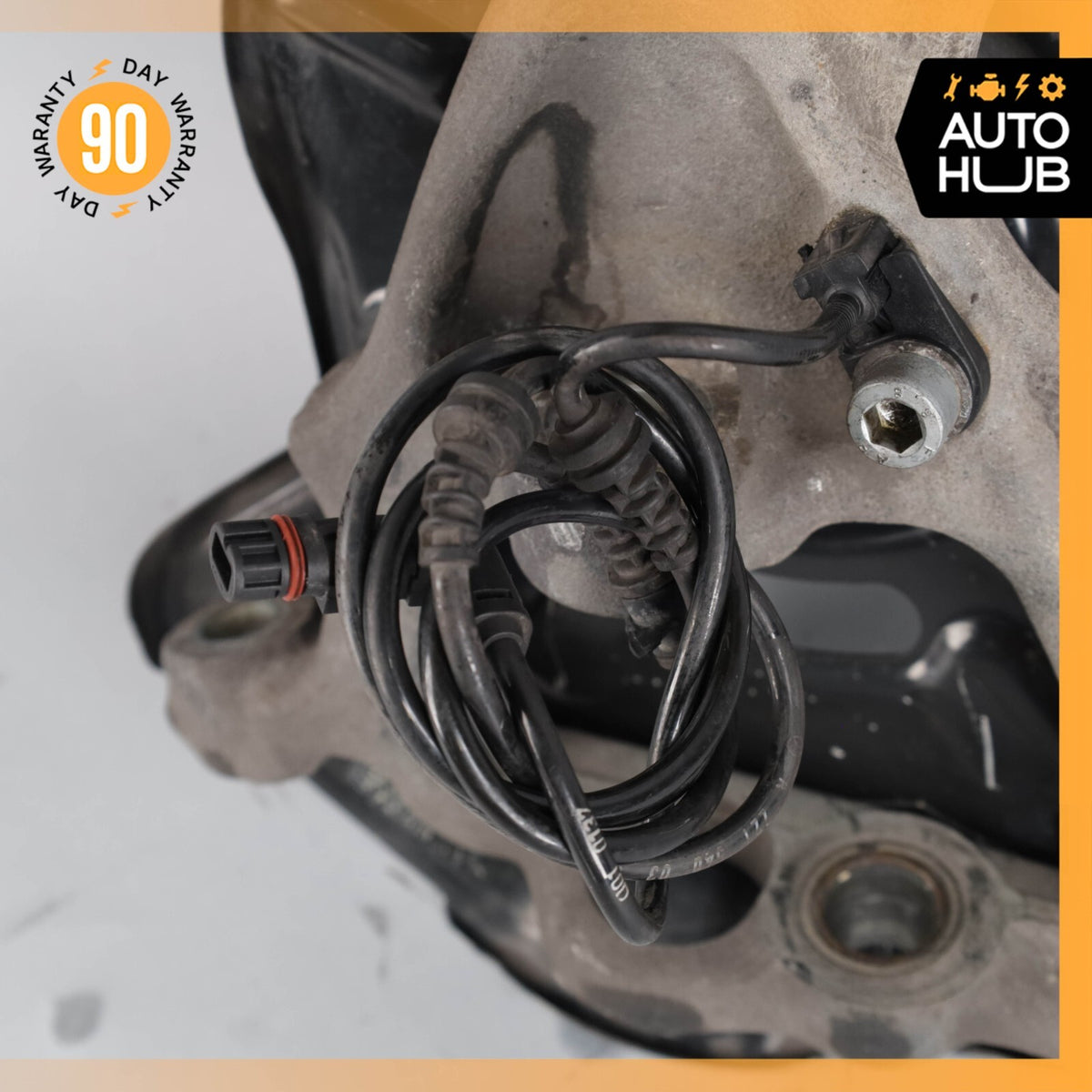 07-14 Mercedes W221 S550 S63 Front Right Wheel Carrier Spindle Knuckle Hub OEM - photo 12