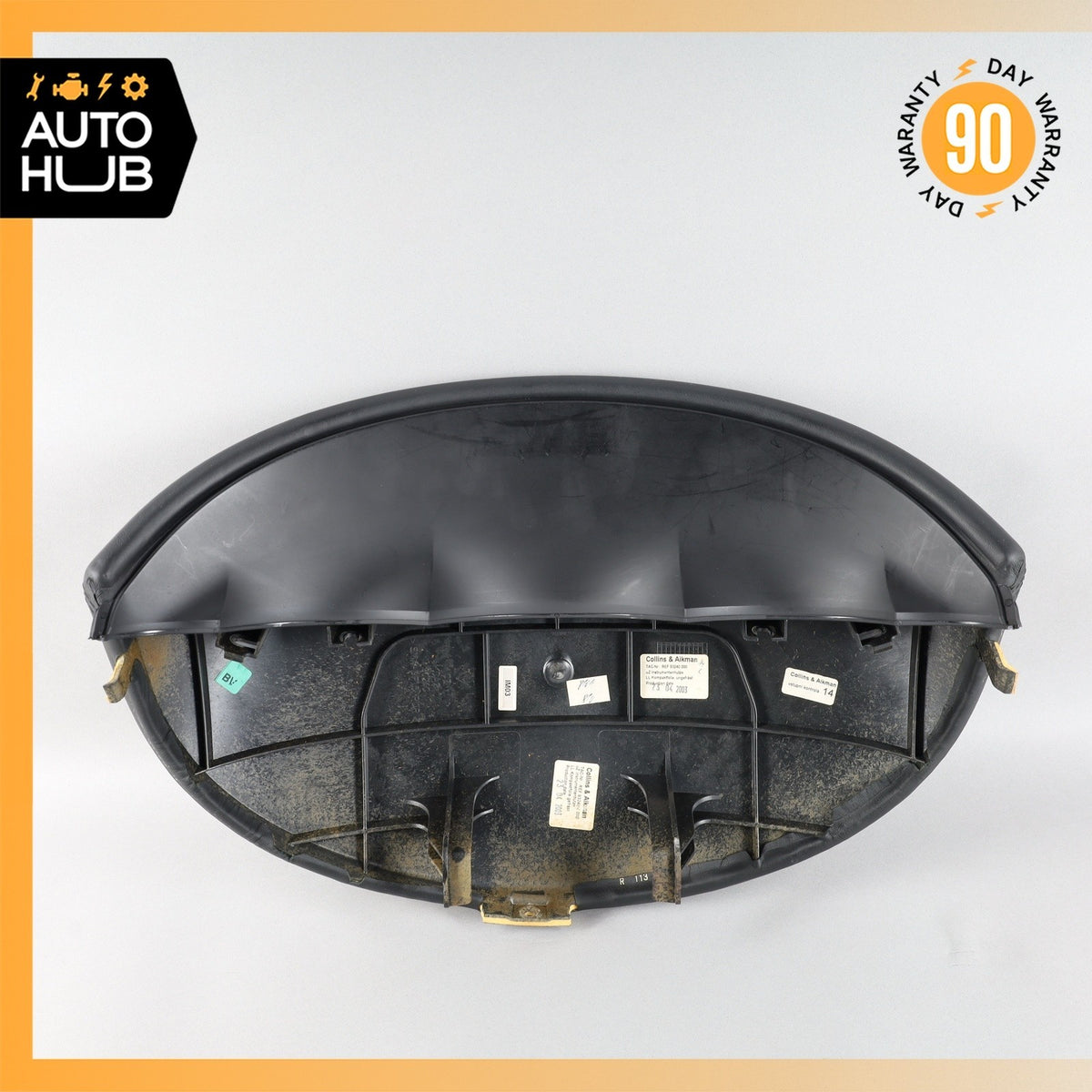 Porsche Cayenne 955 Instrument Cluster Speedometer Trim Leather Black OEM - photo 8